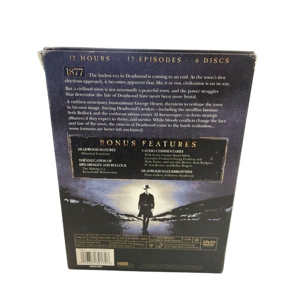 Deadwood: The Complete 1-3 Seasons DVD Box Sets Historical Western Drama - Picture 4 of 4